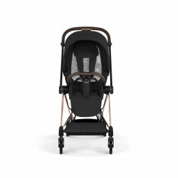 Прогулочная коляска Cybex Mios Style, в цвете Sepia Black (шасси Rose Gold)