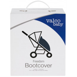 Прогулочная коляска Valco baby Snap 4 с накидкой на ножки Flatt Matt / Deep Blue