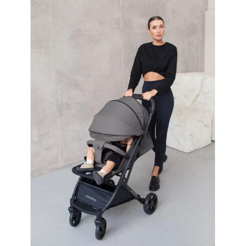 Прогулочная коляска AmaroBaby Airy серый