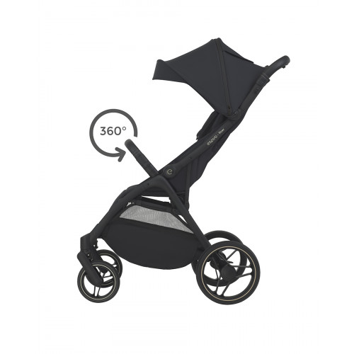 Детская прогулочная коляска Espiro Flow 10 Timeless black