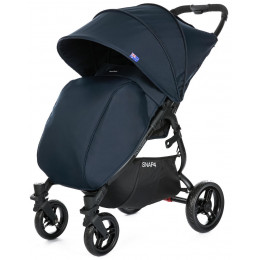 Прогулочная коляска Valco baby Snap 4 с накидкой на ножки Flatt Matt / Deep Blue