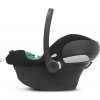 Коляска Cybex Coya Rosegold Frame Aton B2 i-Size Volcano Black Leaf Green с дождевиком и бампером