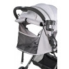Детская прогулочная коляска Farfello Comfy Go Comfort Chrome серый на черном хроме