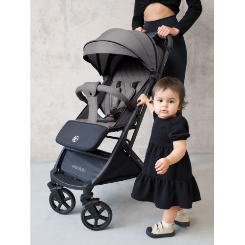 Прогулочная коляска AmaroBaby Airy серый