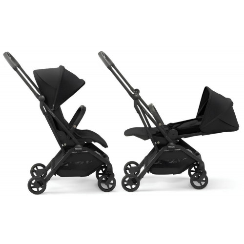 Прогулочная коляска Recaro Lexa Elite Prime Mat Black с дождевиком