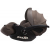 Прогулочная коляска Peppy Amici с автокреслом Verona Brown Grey рама Black Chrome
