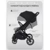 Коляска прогулочная Mowbaby Turbo 2.0 2025 Black