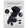 Коляска прогулочная Mowbaby Turbo 2.0 2025 Black