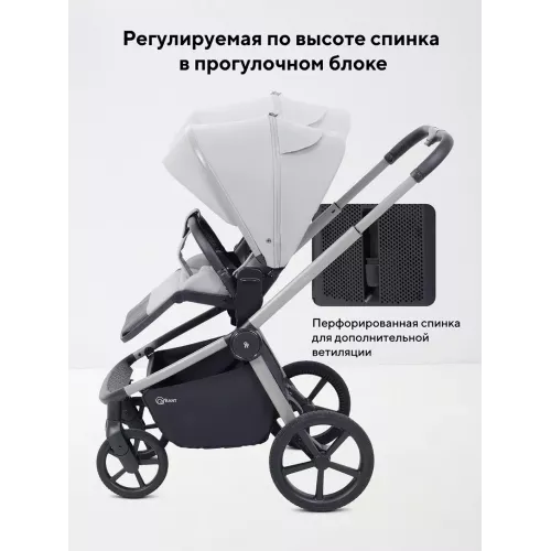 Коляска прогулочная Rant Flex Color Stone grey