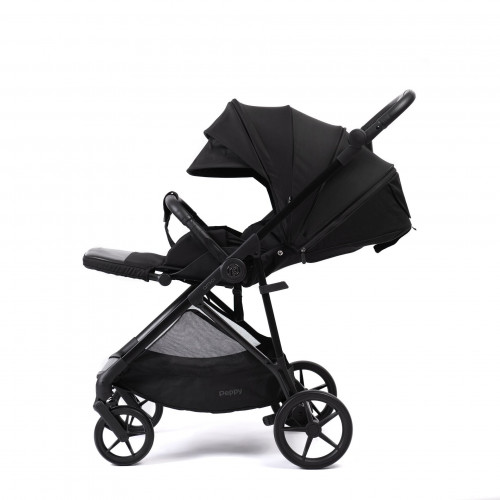 Купить прогулочную коляску Peppy Amici, в цвете Black (рама Black)