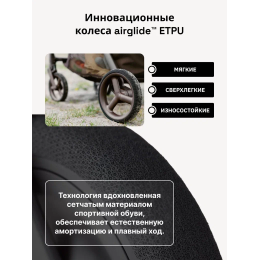 Прогулочная коляска Anex Ride, в цвете Nutty