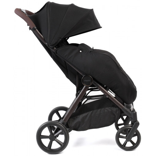 Прогулочная коляска Peppy Vigo с автокреслом Verona Beige и базой Black черный