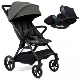 Прогулочная коляска Peppy Vigo с автокреслом Verona Black Antrazit антрацит