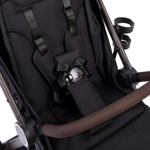 Прогулочная коляска Peppy Vigo с автокреслом Verona Beige и базой Black черный