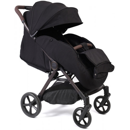 Прогулочная коляска Peppy Vigo с автокреслом Verona Beige и базой Black черный