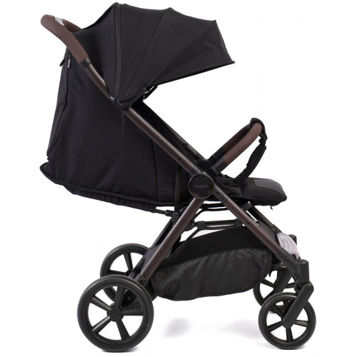 Прогулочная коляска Peppy Vigo с автокреслом Verona Beige и базой Black черный