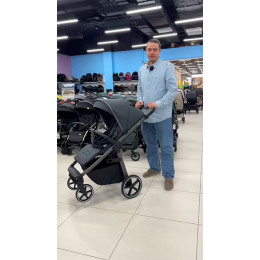 Прогулочная коляска Carrello Bravo SL Deluxe Black Frame CRL-5520 Ink Black