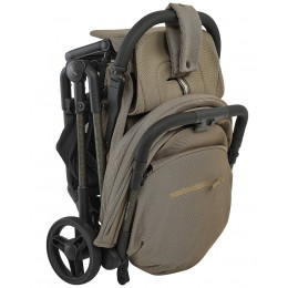 Детская прогулочная коляска Pituso Pera Plus X-888 Tuareg Beige/рама carbon gold