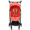 Прогулочная коляска Cybex Libelle BLK Hibiscus Red с дождевиком