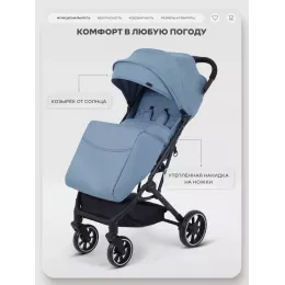Коляска прогулочная Mowbaby Airy plus Blue