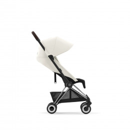 Купить прогулочную коляску Cybex Coya, в цвете Off White (шасси Chrome Brown)