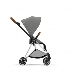Купить прогулочную коляску Cybex Mios III, в цвете Mirage Grey (шасси Chrome Brown)
