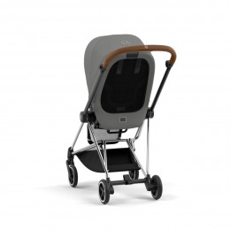 Купить прогулочную коляску Cybex Mios III, в цвете Mirage Grey (шасси Chrome Brown)