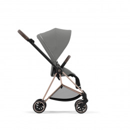 Купить прогулочную коляску Cybex Mios III, в цвете Mirage Grey (шасси Rose Gold)