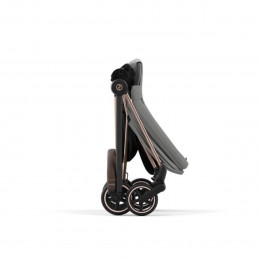 Купить прогулочную коляску Cybex Mios III, в цвете Mirage Grey (шасси Rose Gold)
