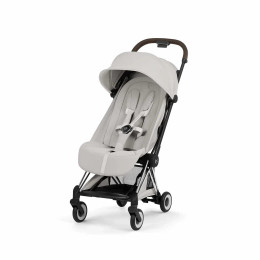 Прогулочная коляска Cybex Coya Style, в цвете City Grey (шасси Chrome Brown)