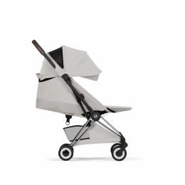 Прогулочная коляска Cybex Coya Style, в цвете City Grey (шасси Chrome Brown)