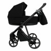 ROAN Коляска 2 в1 Sol короб + прогулка Caviar Black/Black/руч.Black(2 места)