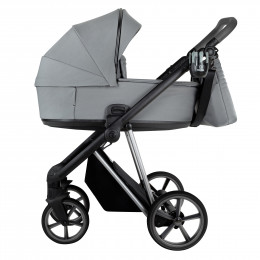 ROAN Коляска 2 в1 Sol Luxury короб + прогулка Blue Tea/Blue Tea/руч.Grey/к.Grey (2 места)