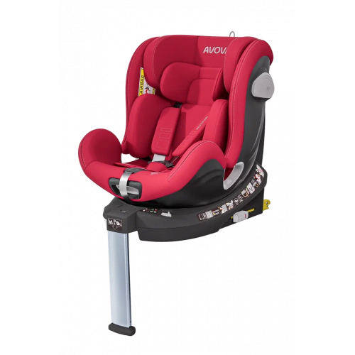 Автокресло AVOVA Swan Fix i-size, в цвете Maple Red (40-125 см)