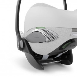 Купить автокресло Cybex Cloud T Plus, в цвете Platinum White (0-13 кг)