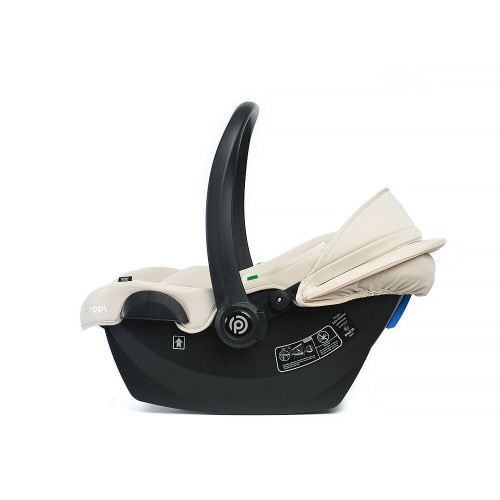 Купить автокресло Peppy Rise (carbon), в цвете Milk (40-87 см)