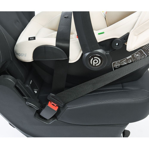 Купить автокресло Peppy Rise (carbon), в цвете Milk (40-87 см)