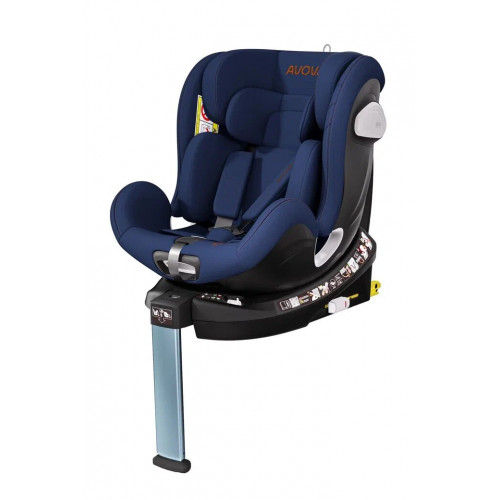 Автокресло AVOVA Swan Fix i-size, в цвете River Blue (40-125 см)