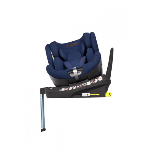 Автокресло AVOVA Swan Fix i-size, в цвете River Blue (40-125 см)