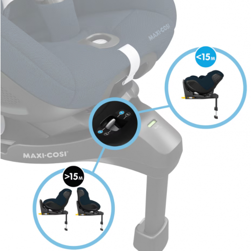 Купить автокресло Maxi-Cosi Mica 360 Pro, в цвете Authentic Blue (40-105 см)
