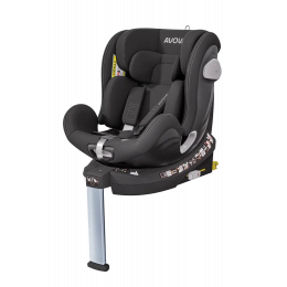 Автокресло AVOVA Swan Fix i-size, в цвете Pearl Black (40-125 см)
