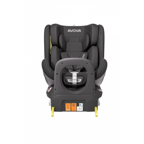 Автокресло AVOVA Swan Fix i-size, в цвете Pearl Black (40-125 см)