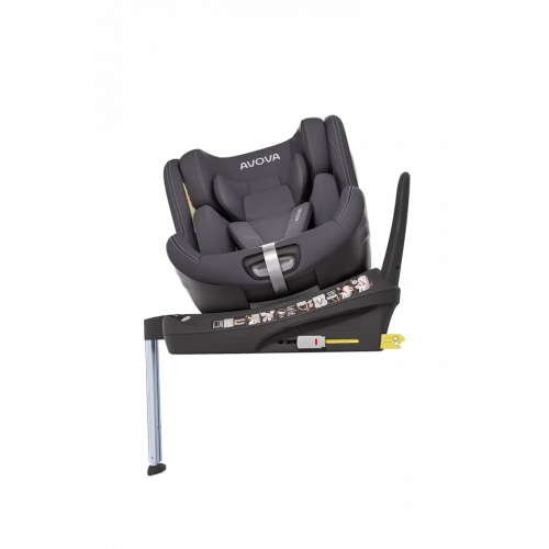 Автокресло AVOVA Swan Fix i-size, в цвете Koala Grey (40-125 см)