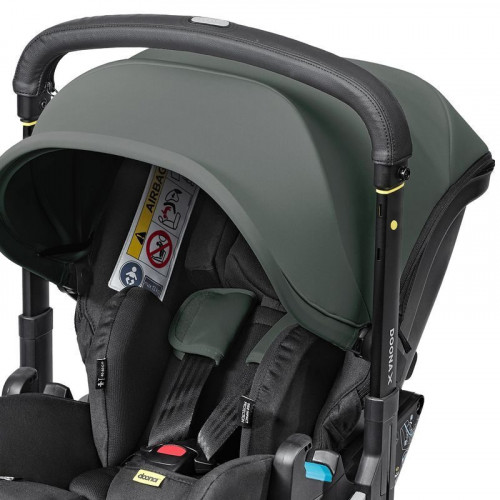 Купить коляску-автокресло Doona X, в цвете Slate Green (Forest Grey)