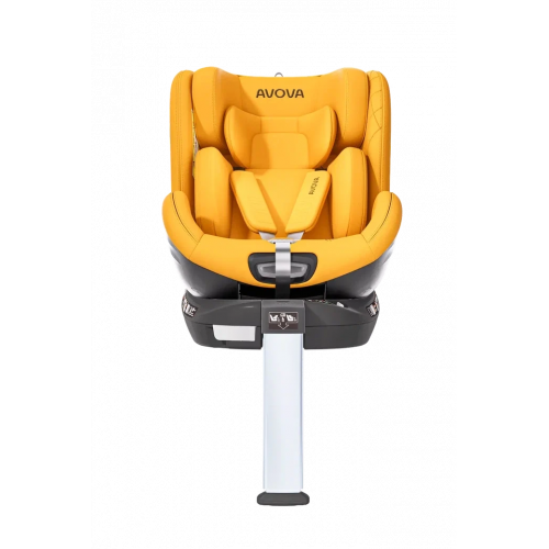Автокресло AVOVA Swan Fix i-size, в цвете Beach Yellow (40-125 см)