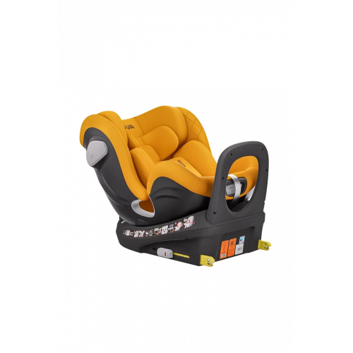 Автокресло AVOVA Swan Fix i-size, в цвете Beach Yellow (40-125 см)