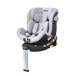 Автокресло AVOVA Swan Fix i-size, в цвете Sky Grey (40-125 см)