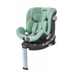 Автокресло AVOVA Swan Fix i-size, в цвете Lime Green (40-125 см)