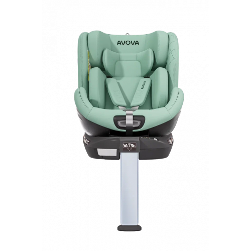 Автокресло AVOVA Swan Fix i-size, в цвете Lime Green (40-125 см)