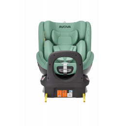 Автокресло AVOVA Swan Fix i-size, в цвете Lime Green (40-125 см)